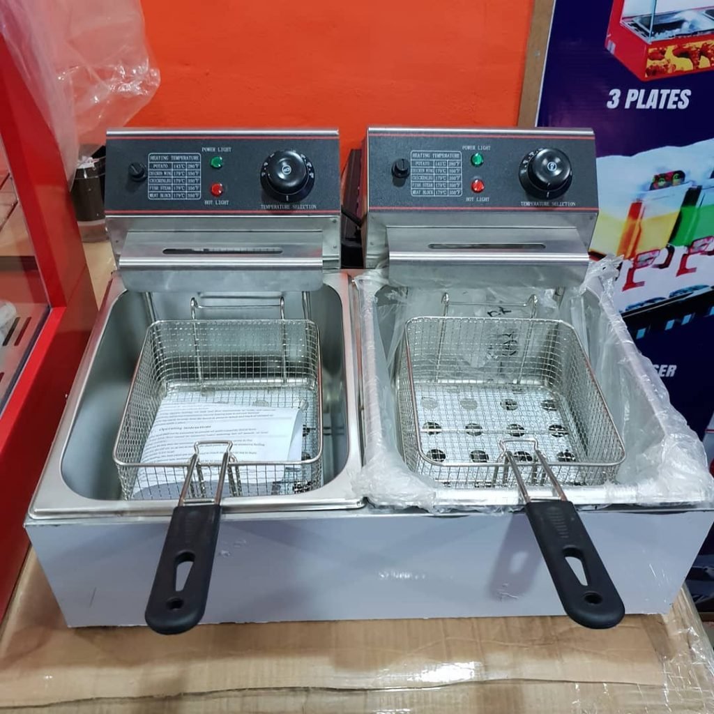 Double Basket Electric Fryer