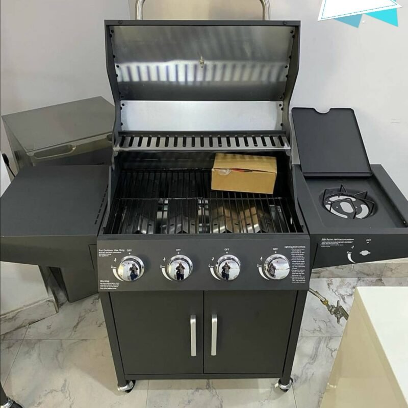 4Burner Barbeque Grill Machine
