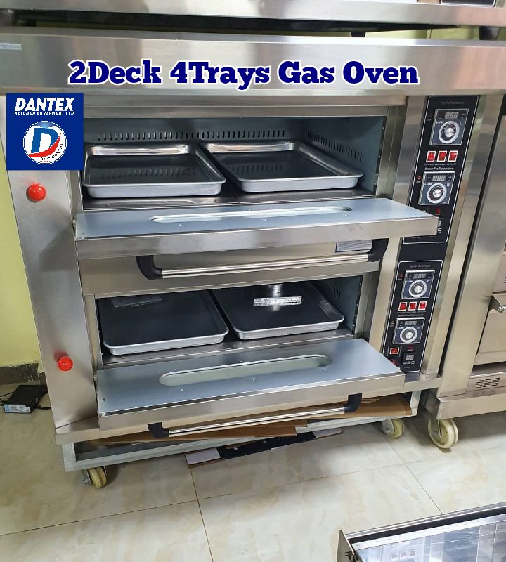 2Deck 4Trays Gas Oven