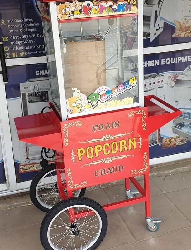 Popcorn Machine with Cart